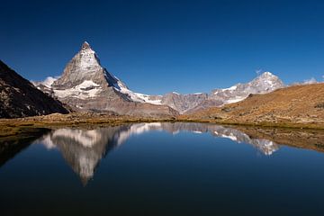 Riffelsee Matterhorn reflectie