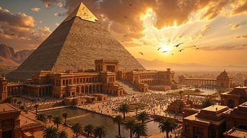 PYRAMET - An Ancient Egyptian City Before a Monumental Pyramid