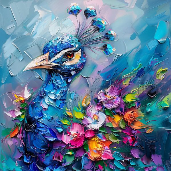 Pauw abstract van TheXclusive Art
