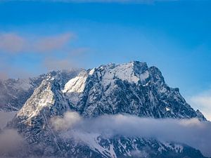 Blick auf die Waxensteine, Garmisch-Partenkirchen