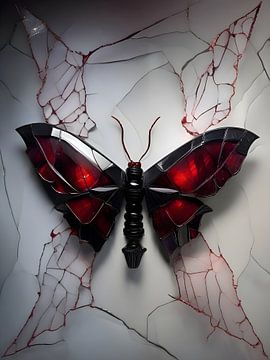 Vlinder 3 van On Your Wall