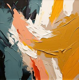 Bildhauerei mit Farbe Das kühne und anmutige Action Painting von Color Square