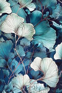 Ginko Biloba-Blätter #ginko