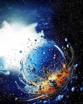 Water in Orbit van Günter Puschmann