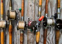 Old Deep Sea Fishing Rods