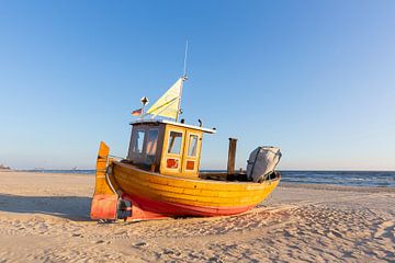 Vissersboot Ahlbeck van Sven-Erik Arndt