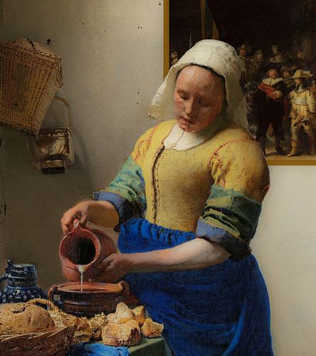 Vermeer trifft Rembrandt von Digital Art Studio