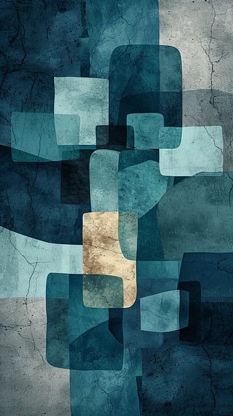 Shades of Teal by Amanda Moore