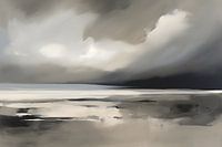 Abstract sea