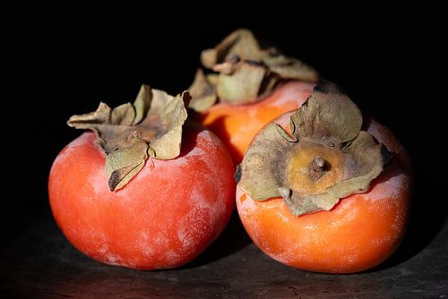 Persimmon on the table