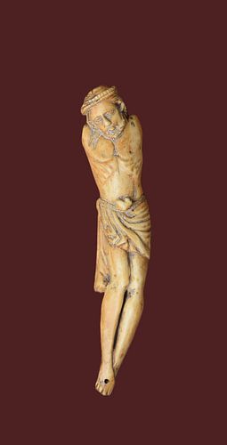 Antique Corpus Christi in bone