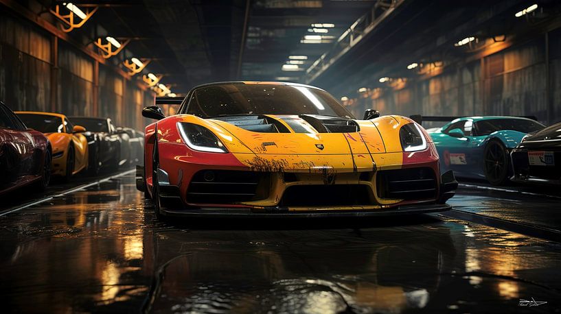 supercar by Gelissen Artworks