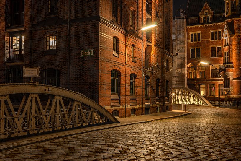 Kannengießerort à Speicherstadt, Hambourg par Jenco van Zalk