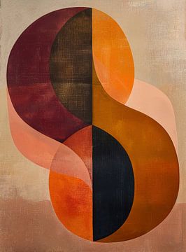 Abstract modern schilderij van Modern Collection