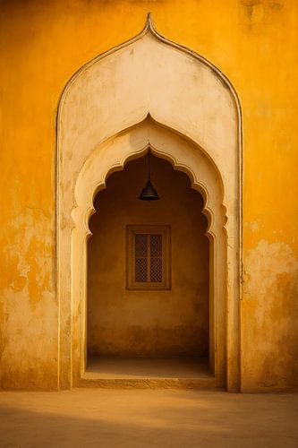 Architecture in Golden Glow