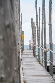 houten loopbrug texel von Nienke Stegeman