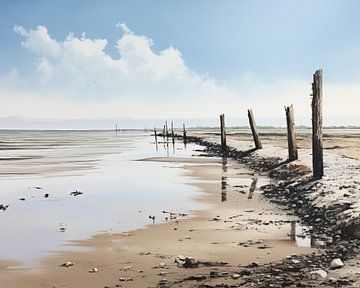 Nederlandse Kust van Blikvanger Schilderijen