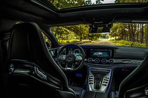 Interior of the Mercedes-Benz AMG GT 63 by Bas Fransen