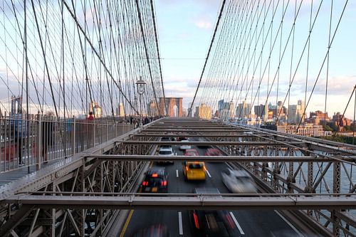 Skyline Brooklyn Bridge New York, USA