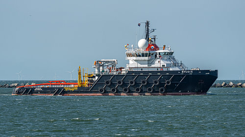 Ankerbehandelingssleepboot Bylgia van Heerema.