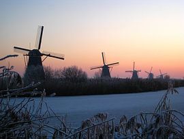 Mühle in Kinderdijk Holland