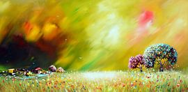 Farbenfrohe Natur von Gena Theheartofart