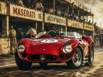 MASERATI 300S LE MANS