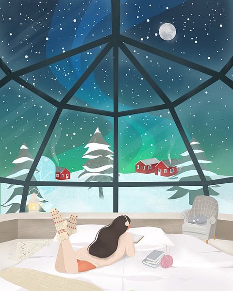 Lapland, Finland van Petra Lizde
