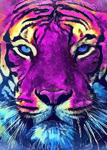 Art animalier du tigre #tiger