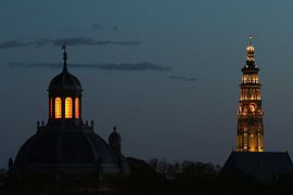 Oostkerk Lange Jan by Henk Noevers