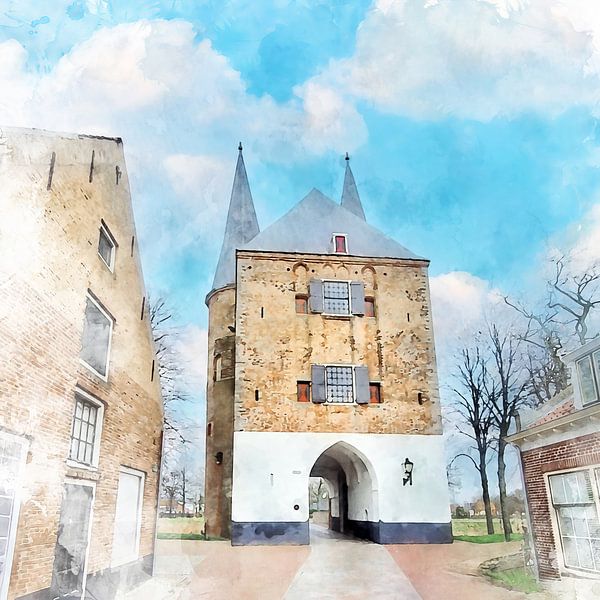 Nobelpoort, Zierikzee, Schouwen-Duiveland, Zeeland by Danny de Klerk