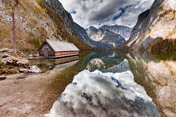 Boathouse at the Obersee by Dirk Rüter