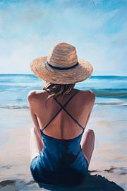 Sommerliche Strandtage genießen von Poster Art Shop