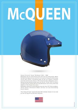 Steve McQueen Helm van Theodor Decker