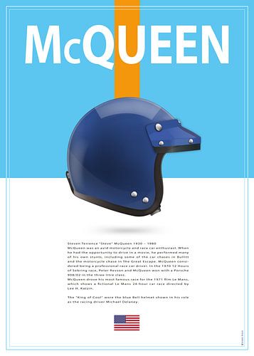 Steve McQueen Helm