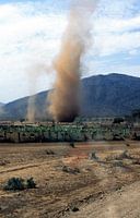 Sand tornado