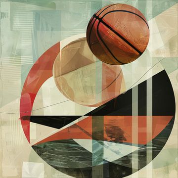 Basketbal van Poster Art Shop