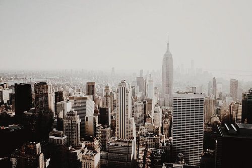 New York City skyline by Lisa McCague