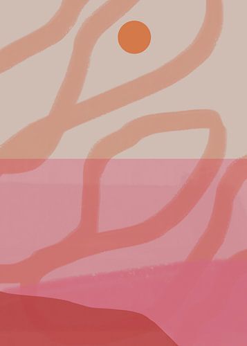 Abstracte vormen en lijnen in pastel nr. 2_6