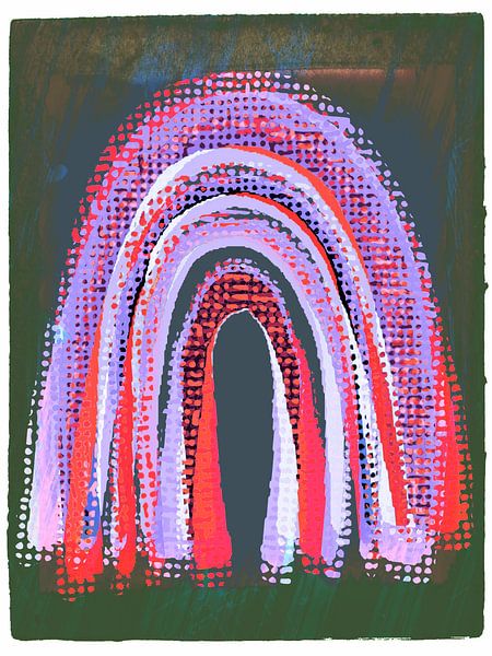 Rainbow by Mad Dog Art
