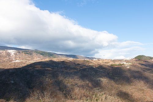 Landschap Roccaspinalveti Italy