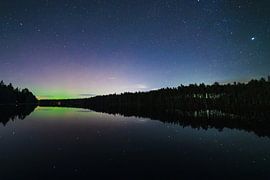 Starry night with Northern Lights by Yanuschka | Fotografie Noordwijk