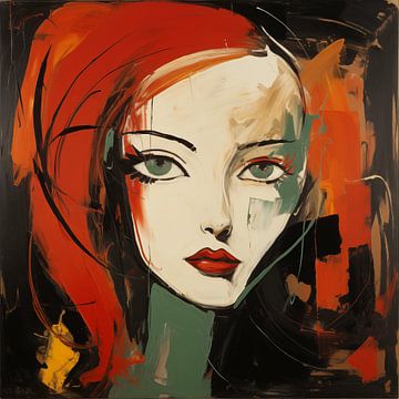 Abstract redhead van ArtbyPol