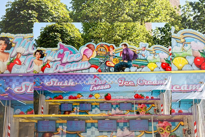 KIRMES ART - ICE CREAM von Franz Walter