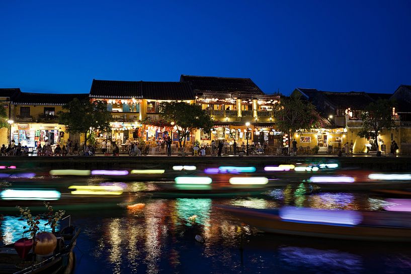 Night scene in Hoi An, Vietnam by Frank Photos