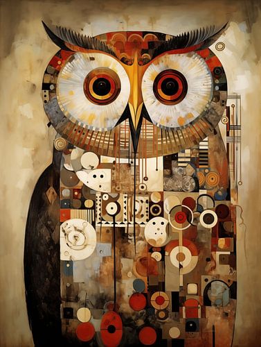 Abstract owl