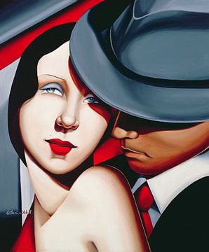 Adam & Eve, Gangster Study by Catherine Abel
