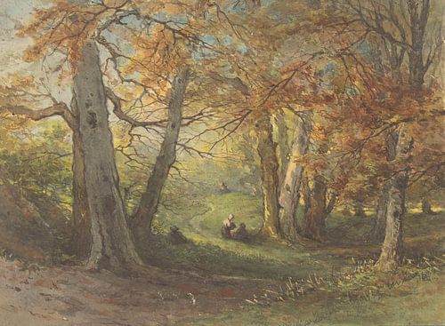 View of a forest near Oosterbeek, Maria Vos