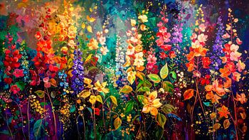 Zomerse bloementuin: Uitbundige zomerbloeiers