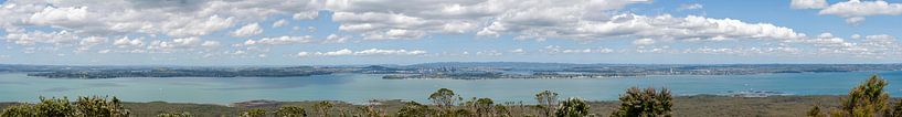Hauraki Gulf Panorama by Richard Wareham